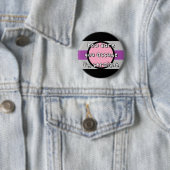 Fictoseksuele pride - "Hoe denk je dat?" - LGBT Ronde Button 5,7 Cm (In situ)