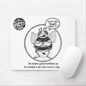 FICTS "Bee Stretching" Mousepad Muismat (Met muis)