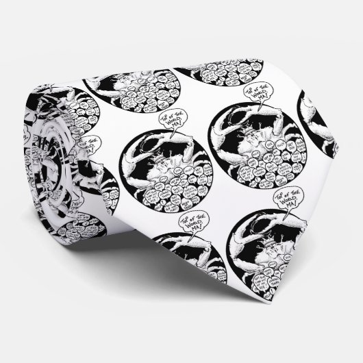 FICTS "Crabs"-Stropdas Stropdas (Opgerold)