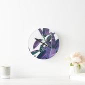 Ficus Elastica Violet Green Glam #1 #tropical Ronde Klok (Huis)