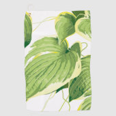 Ficus Plant 2 Golfhanddoek (Voorkant)