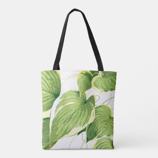 Ficus Plant 2 Tote Bag (Achterkant)