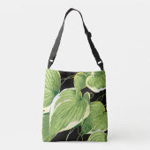 Ficus Plant 3 Crossbody Tas (Achterkant)