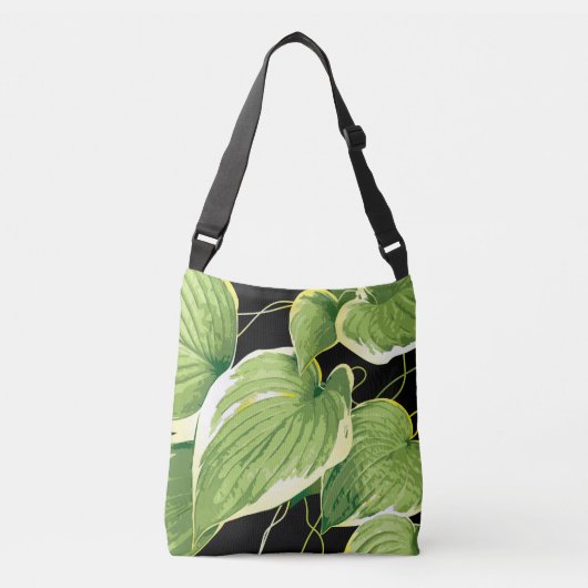 Ficus Plant 3 Crossbody Tas (Voorkant)