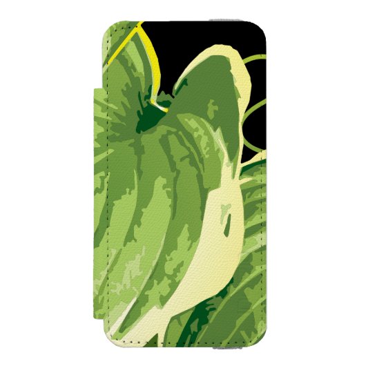 Ficus Plant 3 Incipio iPhone Portemonnee Hoesje (Voorkant Agenda)