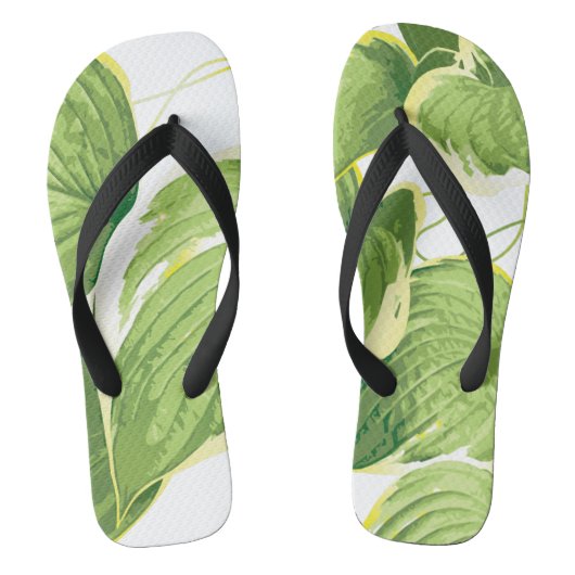 Ficus Plant Teenslippers (Voetbed)
