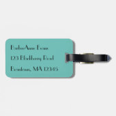 Fiddle Bagagelabel (Achterkant horizontaal)