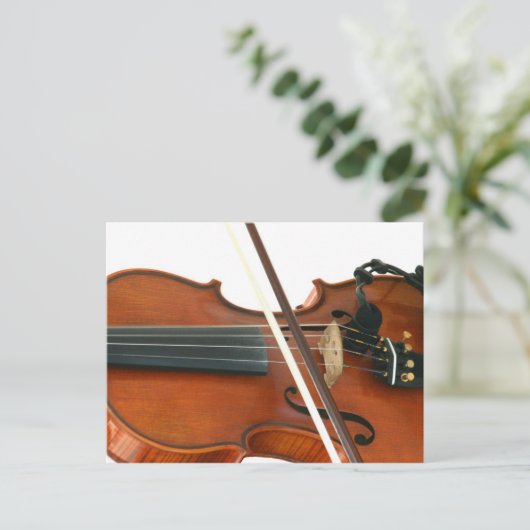 Fiddle Briefkaart (Staand voorkant)