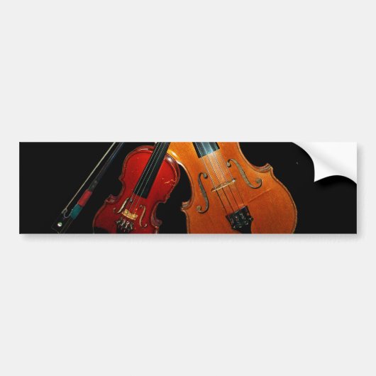 Fiddle Bumpersticker (Voorkant)