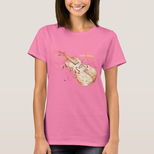 Fiddle Design T-shirt (Voorkant)