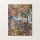 Fiddle Faddle Falls Nieuwjaarsdag Legpuzzel (Verticaal)