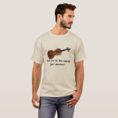 Fiddle Jam Session T-Shirt (Voorkant volledig)