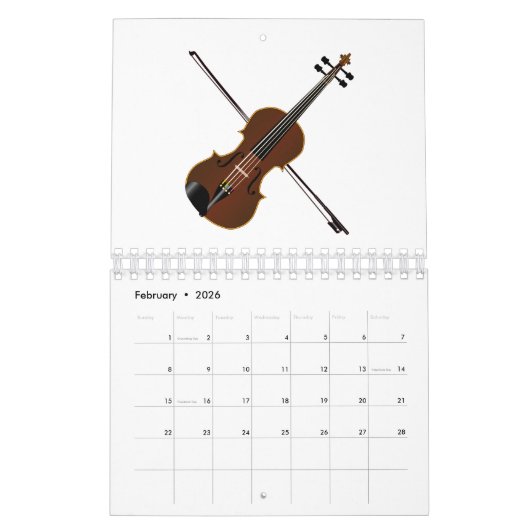 Fiddle Kalender (Feb 2026)