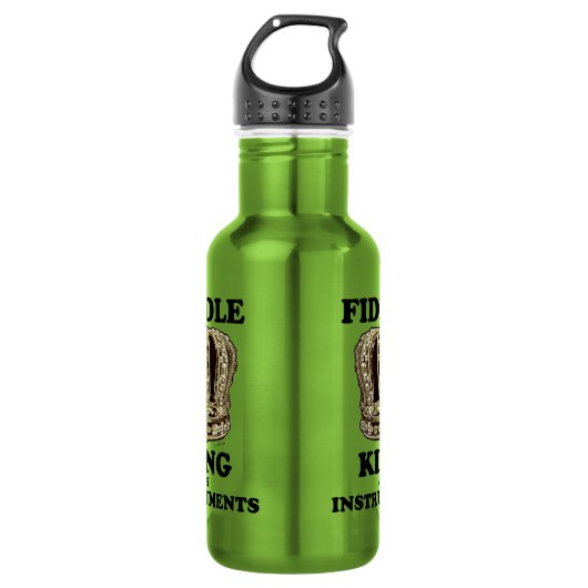 Fiddle King of Instruments Waterfles (Voorkant)