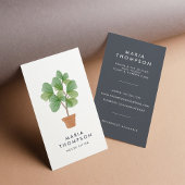 Fiddle Leaf Fig | Thuisdiensten Visitekaartje