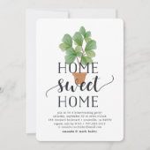 Fiddle Leaf Fig | Uitnodiging voor de opwarming va (Voorkant)