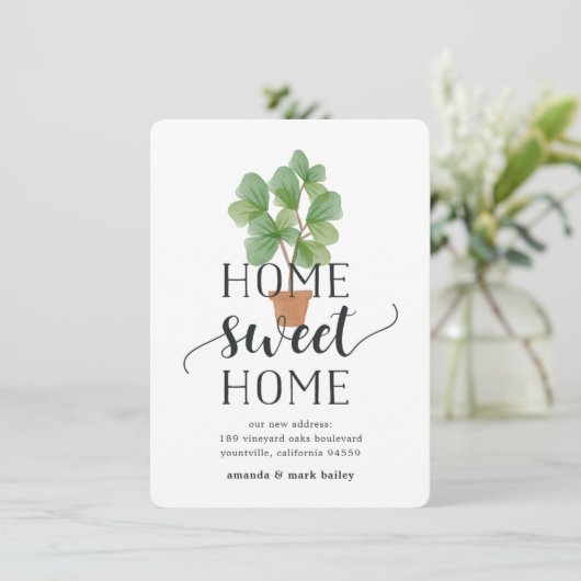 Fiddle Leaf Fig | Verplaatsingsaankondiging Aankondiging (Staand voorkant)