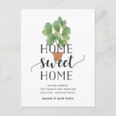 Fiddle Leaf Fig | Verplaatsingsaankondiging Aankondigingskaart (Voorkant)