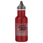 Fiddle-licentie Waterfles (Links)