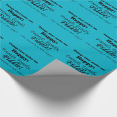 Fiddle maakt me gelukkig cadeaupapier (Hoek)