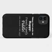 Fiddle maakt me gelukkig Case-Mate iPhone case (Achterkant (horizontaal))