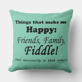 Fiddle maakt me gelukkig kussen