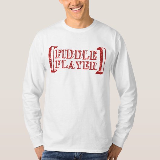 Fiddle Player T-shirt (Voorkant)