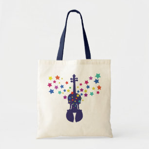 Fiddle Star-Canvas tas