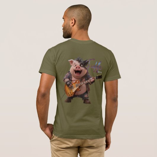 Fiddle Stix T-shirt 4 (Achterkant volledig)
