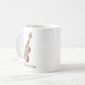 Fiddle Whisperer  Violin Persoonlijk Koffiemok (Voorkant links)