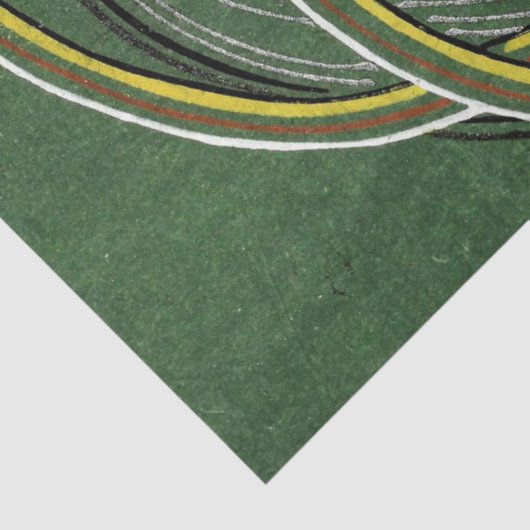 Fiddlehead Fern Gift Wrap Tissuepapier (Detail)