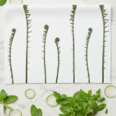 Fiddlehead Ferns Theedoek (Gevouwen)