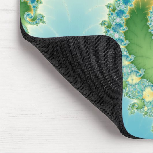 Fiddlehead - Fractal art Muismat (Hoek)