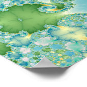 Fiddlehead - Fractal art Poster (Hoek)