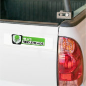 Fiddlehead Logo Groter Bumpersticker (Op Truck)