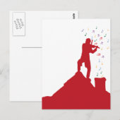 Fiddler briefkaart (Voorkant / Achterkant)