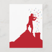 Fiddler  briefkaart (Voorkant)