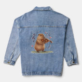 fiddler capybara denim jacket (Achterkant)