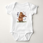 fiddler capybara romper (Voorkant)