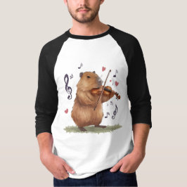 fiddler capybara t-shirt