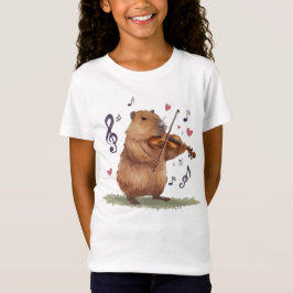 fiddler capybara t-shirt