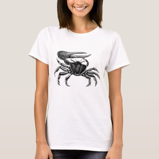 Fiddler Crab Drawing T-shirt (Voorkant)