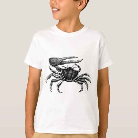 Fiddler Crab Drawing T-shirt (Voorkant)