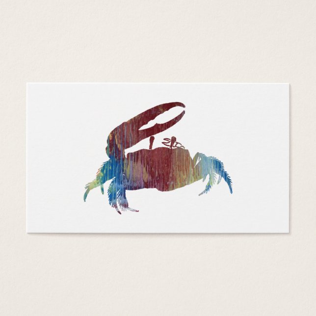 Fiddler Crab Visitekaartjes (Voorkant)