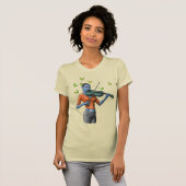 Fiddler Dreamscape - Meisje en vlinders T-shirt (Voorkant volledig)