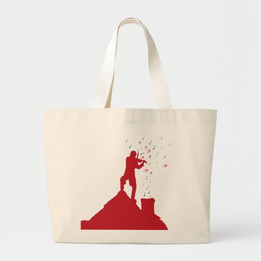 Fiddler grote tote bag (Voorkant)