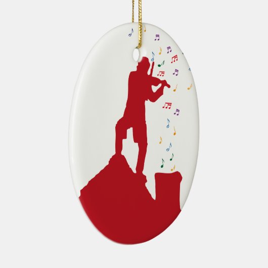 Fiddler  keramisch ornament (Rechts)