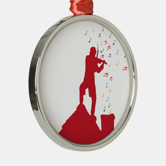 Fiddler  metalen ornament (Rechts)