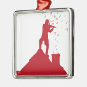 Fiddler  metalen ornament (Links)