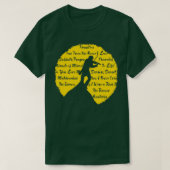 Fiddler op de Roof Cutout T-shirt (Design voorkant)